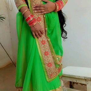 2kurti +Wedding Saree