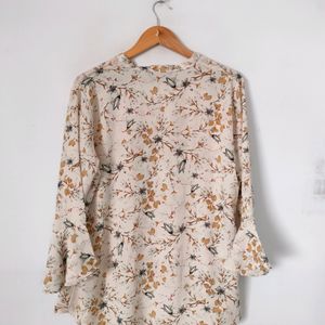 floral printed top