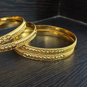 Gold Plated Bangles