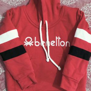 Red Pullover For Baby