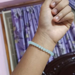 Light Blue Beads Bracelet