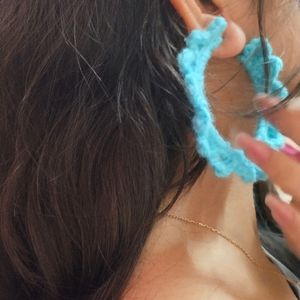 Crochet Round Earing