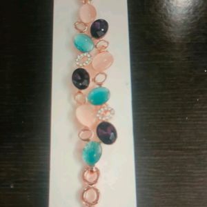 Rose Gold Australian Crystal Bracelet..