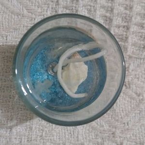 Ocean Theme Candle  /  Handmade