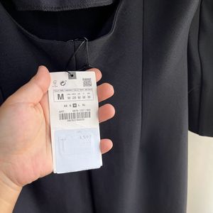 Zara Sexy Back Black  Dress