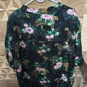 H&M Floral Shirt