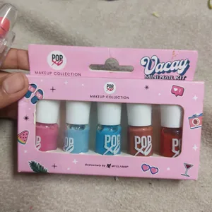 Popxo Mini Nail Kit And Organic Harvest Lip Balm