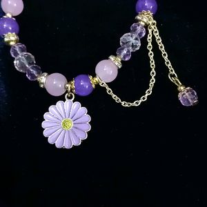 Beautiful Lavender 🪻 And Pink 🩷 Bracelet