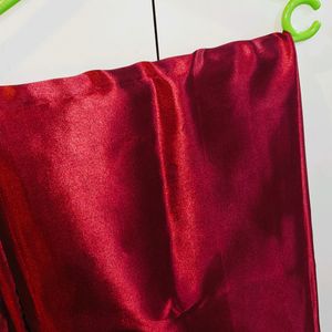 Silk Maroon Saree