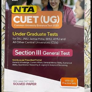 CUET Ug Gt Section III