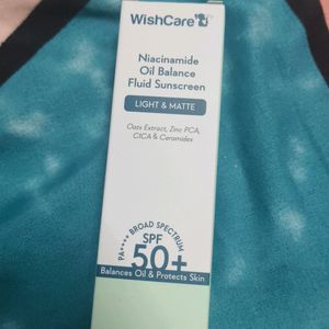 WishCare 5% Niacinamide Oil Balance FluidSunscreen