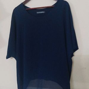 Double Layer Blue Top