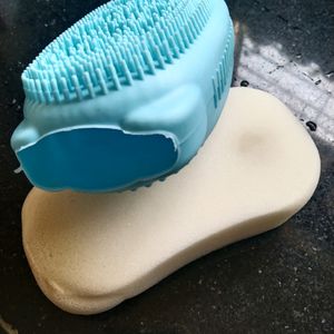 Silicone Body Brush Loofah