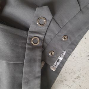 Korean Formal Grey Pant For Women