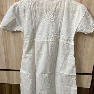 Chikan Cotton Kurti