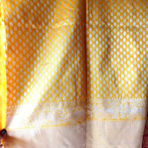 Royal Yellow Saree