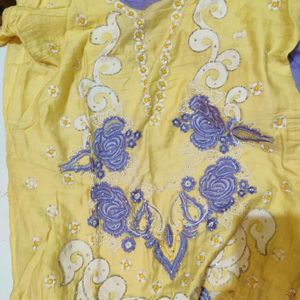 Kurta Dupatta Set - Coins 999