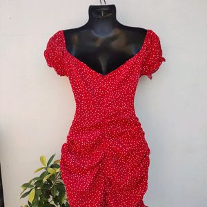 Shein Bodycon Red Dress