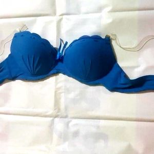 Blue Peded Bra For Women ✅