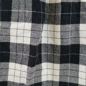 Black and White Buffalo Check  Shirt