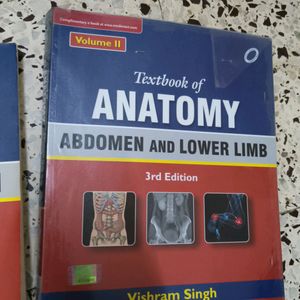 Vishram Singh Anatomy - 3 Volumes