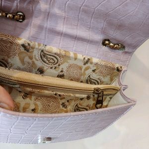 Stylish Lavender Sling Bag