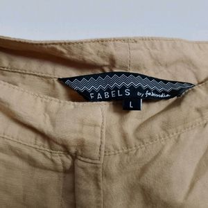 Very Smart Fabindia Cotton Trouser In L Size