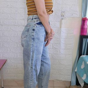 Branded Chemistry Jeans Mom Fit High Waisted