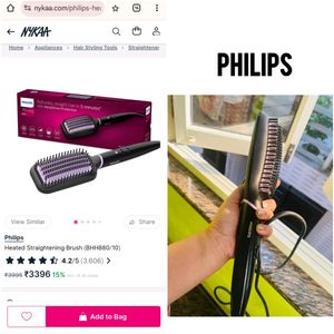 Philips Hair Straightener Brush