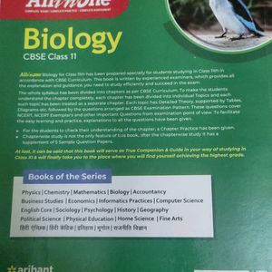 All in One Biology Class 11th CBSE