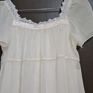 Cottagecore Coquette Vintage Princess Lace Dress