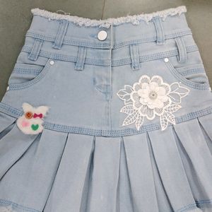 Denim Skirt