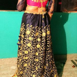 Full Gher Lehnga Choli