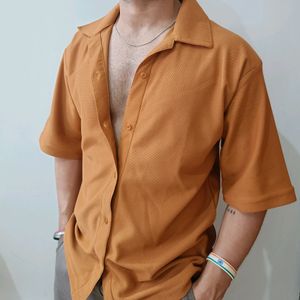 Knitted Baggy Shirt (L, XL )