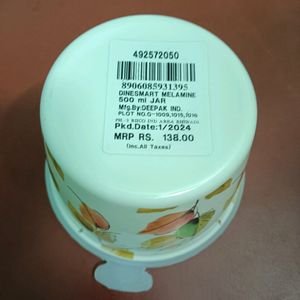 DINESMART MELAMINE 500 ml Jar