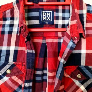 Branded Stylish Checks Pattern Shirt