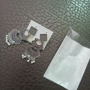 Platinum Earings