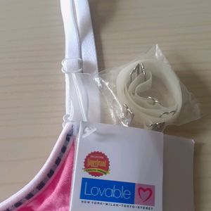 Branded Bras With Transparent Straps