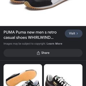 PUMA Whirlwind Classic 'Black White' 351293-90