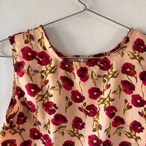 Hand Made Floral Top