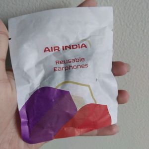 Air INDIA Reusable Headphone