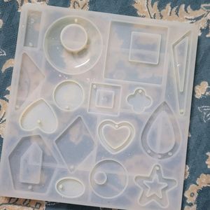 Earings & Pendant Silicon Mould