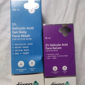 The Derma Co Salicylic Acid Serum & Face Wash