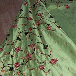 Pistachio Green Anarkali