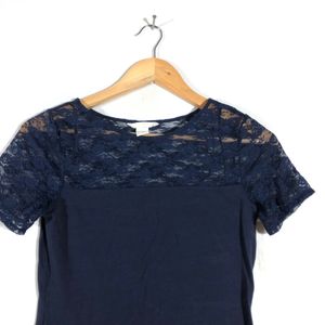 Navy Blue Casual Top (Women’s)