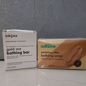 Combo MCaffeine Coffee + Sirona Gold Ore Soap