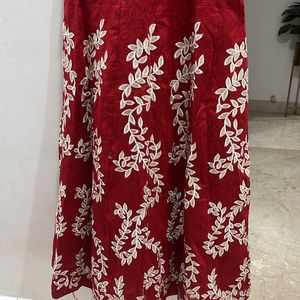 Beautiful New Ethicnic Partywear Gown For Bust 30