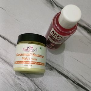 Kumkumadi Radiance Night Cream & Apple