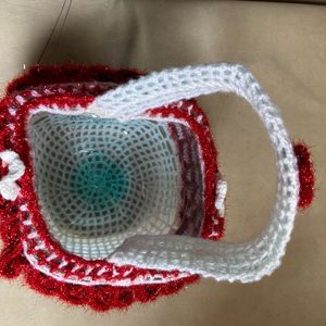 A Beautiful Crochet Handmade Multipurpose Basket