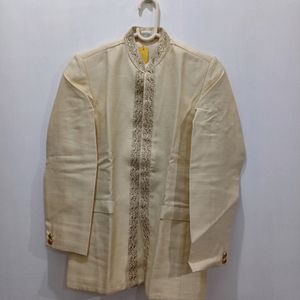 Jodhpuri Pant Set (Cream)